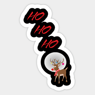 Christmas deer Sticker